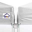 Impact Canopy 20-Foot Canopy Tent Rain Gutter, White