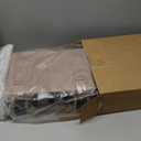 1 Pcs 14.3 x 11.4 x 4.5 Inch Waterproof Hard Case with DIY Customizable Foam Insert Portable Protective Case with Knife for Camera Drones Equipments Tools Test Instruments (Tan)