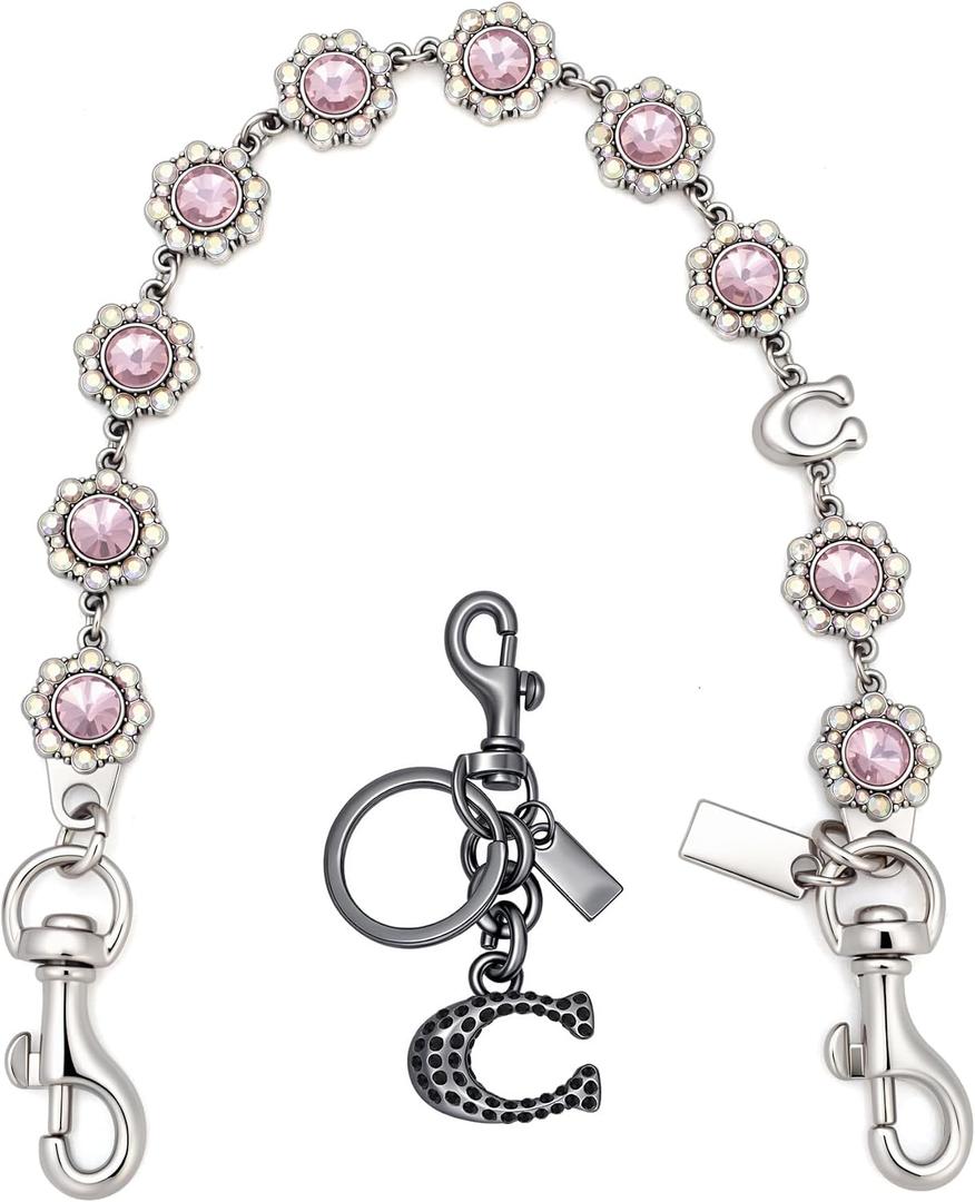 Bag Chain Purse Charm,Purses Key Chain Accessory Bag Charms for Women