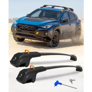【2026 Upgrade】 HmmtyRack Roof Rack Cross Bars 360lbs Compatible with Subaru Crosstrek Wilderness 2024-2026, Top-Lock Easy Installation Aluminum Crossbar for Rooftop Cargo Carrier Luggage Kayak
