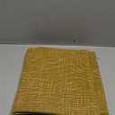 Kevin Textile Table Mats Set of 4 Heat Resistant Washable Placemats for Parties Buffet Dinner, 13 x 19 inches, Honey Yellow