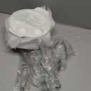 Escargot Baking Dish, 4 Pack Ceramic Escargot Dish 6 Holes Escargot Plates 6.5 Inch Snail Dish Escargot Serving Dish Escargot Pan for Home, Kitchen, Restaurant (with Tong and Fork)