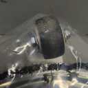 janz 14" Pressure Washer Surface Cleaner with 4 Wheels, Stainless Steel Housing, 1/4" Quick Plug, 2 Extension Wands, 2 Replacement Nozzles and 3 Spray Nozzles, 4000 PSI (14 Inch Silvery White)