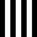 Arden 4-Pack Outdoor Patio Dining Chair Cushion, 20x44, Rain-Proof Seat Pad, Fade-Resistant Outdoor Cushion Black Cabana Stripe