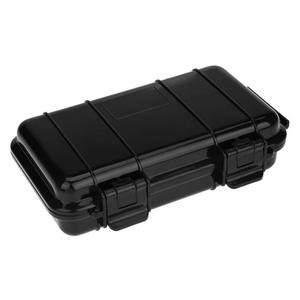 Protective Waterproof Case, Outdoor Shockproof Storage Case with Sponge for Loading Smartphone Hard Drive and Other Small Electronic Devices