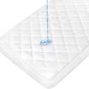 Pack and Play Mattress Pad | Compatible with Baby Trend Nursery Suite EZ-Fold Playard Mattress Sheets Cover Protector Waterproof Soft Quilted