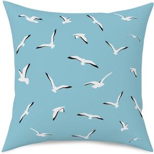 Aesthetic Seagull Gifts Music Lover Gifts Song Lyrics Pillow Covers Music Merchandise Pillow Cases for Living Room Car Couch Sofa Music Album Version Pillow Protectors Birthday Christmas
