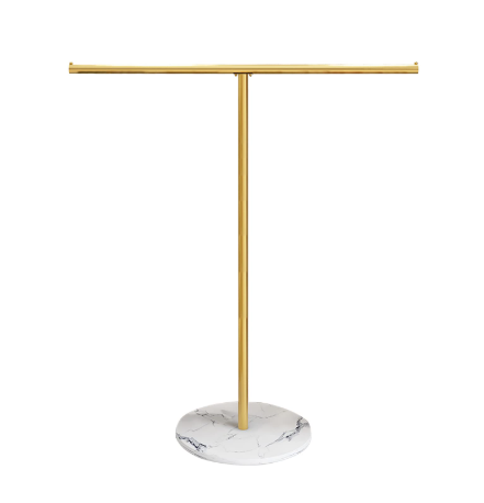Golden Rods With White Circle H12in×W9in