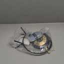 Arborea Mini Chau Gong 6" Includes Stand & Mallet - Desktop Gong for Sound Healing & Home/Office