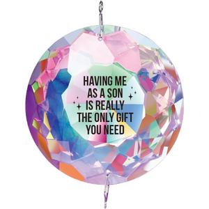 Gifts for Women,Inspirational Crystal Sun Catcher Gifts Motivational Crystal Decoration Gift for Women Graduationg Christmas Birthday