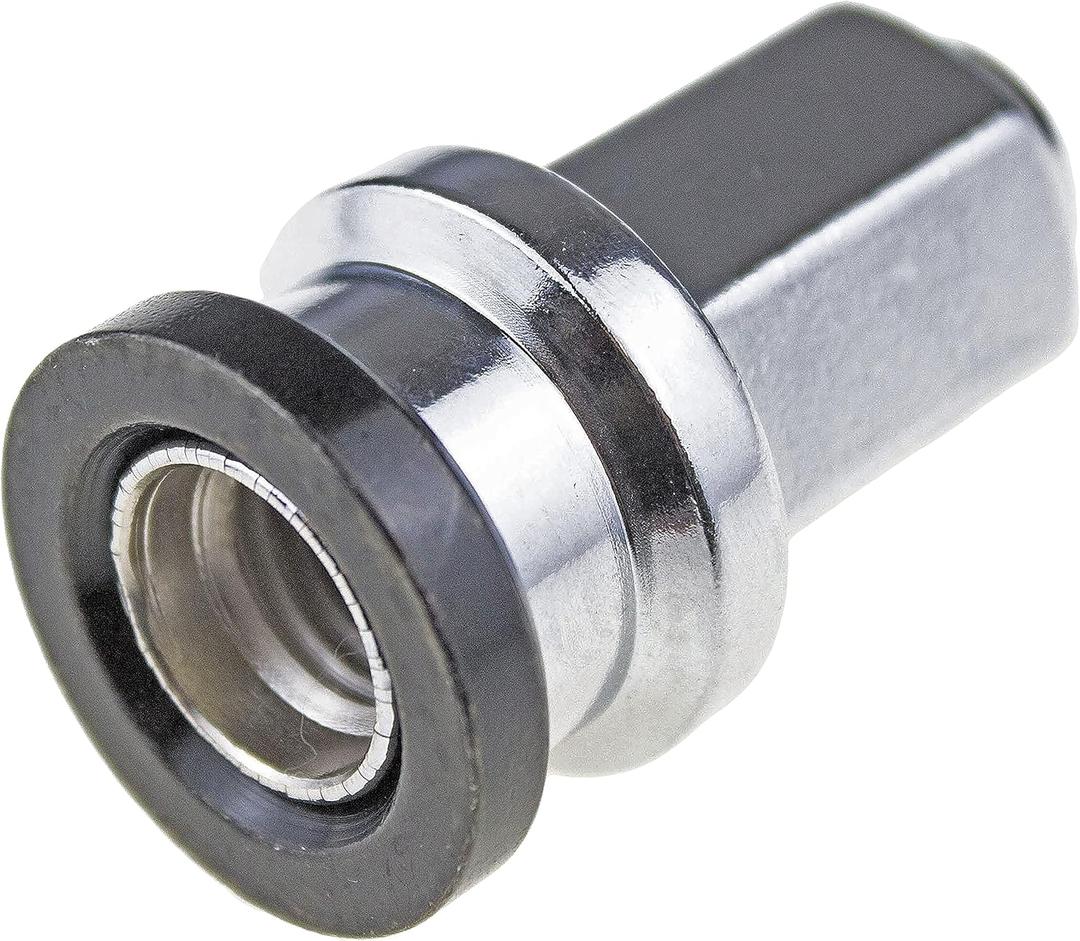 Dorman 611-206 Wheel Nut M14-2.0 Flanged Flat Face - 21mm Hex, 50mm Length Compatible with Select Ford Models, 10 Pack (OE FIX)