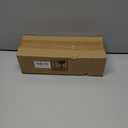 Yesesion Clear Plastic Cable Organizer Box with Adjustment Compartments, Desk Accessories Storage Case with Lid and 10 Wire Ties for Drawer, Office, Art Supply, Electronic Management