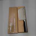 7-inch Butcher Knife Meat Cleaver, Heavy Duty Bone Chopper, Professional Grade High Carbon Stainless Steel Blade with Full Tang Handle for Home Kitchen and Restaurant Use, Ultra Sharp