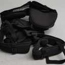 FRUITEAM Baby Carrier Newborn to Toddler, Safety-Certified Waist Stool with Hip Seat, Ergonomic 6-in-1 Baby Carrier with Head Support, Adjustable & Removable Baby Holder for All Seasons, Black