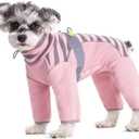 Dog Coats for Small Dogs, Warm Polar Fleece Dog Jacket, Winter Dog Coat Pullover, Small Dogs Winter Clothes, Dog Snow Jacket Onesie, Dog Vest for Small-Medium Dogs, Cold Weather Dog Coat