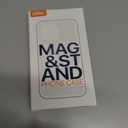 QTlier case for iPhone 14, 360 Rotatable Ring Stand, Raised Camera Frame, Shockproof with MagSafe Lilac