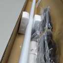 RENGENG Light Up Sword, 40 Inches Rechargeable Plastic Replica with Belt & Stand, Sword with Original Texture