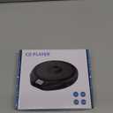 Gueray Portable CD Player with Earphones,CD Discman for Car Home with Anti-Skip Shockproof Protection,Personal Discman CD Music Player with LCD Display Support PROG Memory Function (Black)