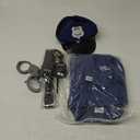 Luucio Police Officer Costume for Girls, Police Costume for Kids with Cop Gear Uniform, Halloween Costumes for Girls Medium