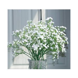White Baby Breath Flowers Artificial,10 Pcs Fake Babys Breath Real Touch Flowers Wedding Party Home Garden Decoration - Artificial for Decoration Baby Breath (White)