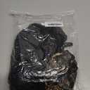 Women 2Pcs Lingerie Set Lace See-Through Sleeveless Camisoles High Waist Long Skirts with Chain Sleepwear (Black, M)