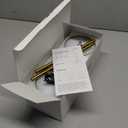 Compact Cordless Table Lamp, Rechargeable LED Night Light, Dual Light Source (RGB Top & Warm Bottom), Touch Control & Timer, Metal Lamp for Bedroom & Kids Room (Antique Brass & Black)