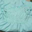 HOSIKA Girls Lace Boho Flower Girl Dress Ruffle Sleeve A-Line Formal Dresses for Wedding Party 6-12 Years