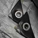 Heavy Duty Tarp 8' x 10', 12 Mil Thick Waterproof Poly Tarps, High Durability, Rip and Tear Resistant with Metal Grommets Every 20 Inches (Silver/Black)