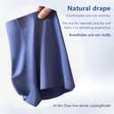 Men's Lightweight Modal Briefs - Quick-Drying Breathable Underwear, No Fly Pouch (5-Pack) (L)