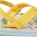 Reef Toddler/Little Kid Ahi Beach Flip Flop, Soft Cushion Footbed, Water Friendly, Backstrap (Hawaiian Pizza)