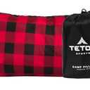 TETON Sports Camp Pillow; Great for Travel, Camping and Backpacking; Washable, Black