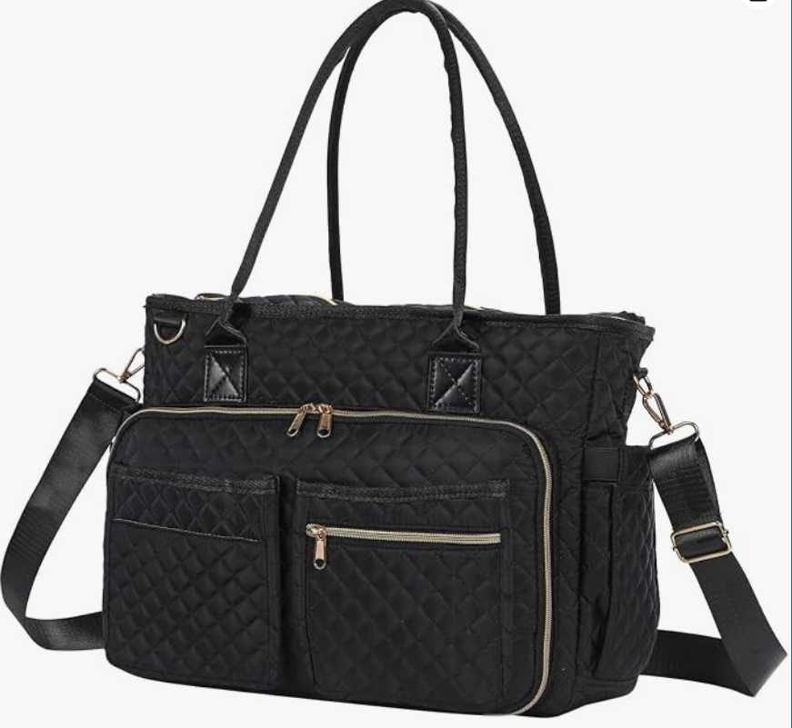 Harzio Nursing Bag, Nursing Bag, Nursing Bag, Popular, Shoulder Bag, Large Capacity, Tote Bag, Shoulder Bag, 2-Way, Nurse Bag, Traffic Examination Bag, A4, Multi-functional, Large, For Visiting, Work, Teacher, Emergency Care, Many Pockets, Luggage Bag, Bag