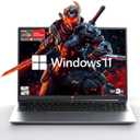 2025 Laptop, Laptop with AMD Ryzen 7 6800H (8C/16T, Up to 4.7GHz), 16GB DDR5 512GB NVMe SSD Laptop Computer, 16-inch FHD Display, WiFi 6, Backlit KB (Gray)