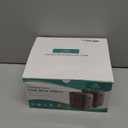 JefDiee Inflatable Foot Rest Pillow, Kids Airplane Bed, Adjustable 3 Layers Height Leg Rest Pillow, Airplane Travel Essentials Great for Airplane, Office, Home, Trains, Cars (Dark Grey-2pack)