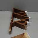 AceOrbit Snow Mountain Woodland Nursery Shelf Woodland Wall Shelf Nursery Floating Decor Wall Wood Display Storage Rustic Mountain Hanging Floating Decorative for Bedroom Office Decor