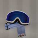 findway Kids Ski Goggles for Boys Girls Youth-OTG Anti-Fog Over Glasses Kids Snow/Snowboard Goggles (Revo Blue Lens-vlt:12%)