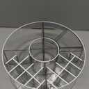 iDesign Rotating Makeup Organizer with Dividers and Lipstick Holders - Clear