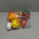 Elcoho 20 Pieces Realistic Artificial Pumpkins Fall Harvest Lifelike Pumpkins and Gourds Set for Fall Halloween Thanksgiving Tabletop Decoration, Assorted Sizes and Styles