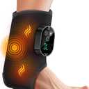 Foot Renew Ankle Massager for Neuropathy, Ankle Heating Pad with Massage Foot Heel Pain Relief, 6 Heat Levels & 3 Vibration Modes