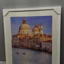 wyooxoo 20x24 Picture Frame White Made of Solid Wood Photo Frames Display Pictures 16x20 with Mat or 20x24 Without Mat Colorful Frame For Horizontal Vertical Wall Mounting