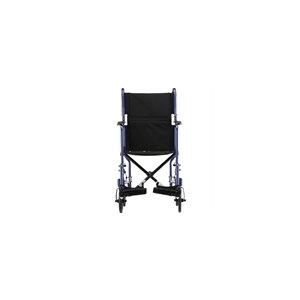 Nova MedicalProducts Health Care Hospital Daily Mobility Aids 19" Lightweight Transport Chair Blue