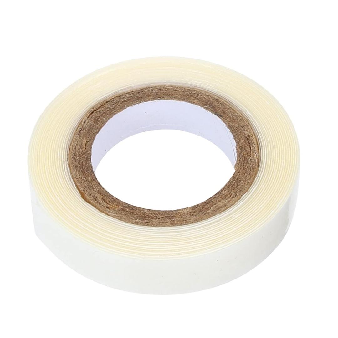 2rolls Easy Application Hair Wig Tape Yards Removable Adhesive for Women Hair Extensions Lace Front Wig (5x5cmx2pcs, Whitex2pcs)