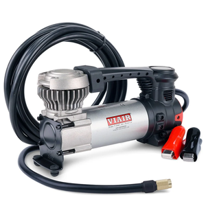 VIAIR 88P  00088 Portable Compressor Kit with Alligator Clamps, Tire Inflator, Tire Air Pump, 12V, 120 PSI, for Up to 33 Inch Tires