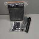 Karaoke Machine, Portable Bluetooth Speaker with 2 Wireless Microphones for Adults & Kids,Karaoke Speaker for Parties and Gatherings, PA System Supports TWS/USB/TF/REC/AUX and TV Connected (Black)