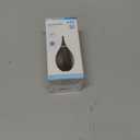 JJC Soft-Tipped Nozzle Air Blower Blaster for Digital SLR Mirrorless Camera Sensor CCD CMOS Lens Filter, Camera Lens Blower with Lanyard for Outdoor Travel Cleaning (Regular Size-black)