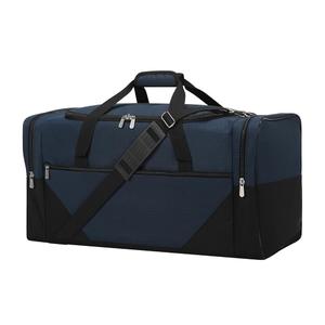 25 in Large Travel Duffel Bag for Men - 56L Roomy Weekender Bag with Trolley Sleeve (Navy)