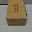 TAILI Sponge Holder with Strong Suction Cup, Dish Sponge Caddy Inside Sink Removable, Rustproof Aluminum for Sponges, Brushes, Stoppers and Scrapers - Black