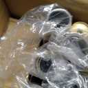 PORTRES Gold Heavy Duty Curtain Rods for Windows 66 to 120 Inches Adjustable Length 1" Diameter Brass Curtain Rod with Modern Decorative Finials for Outdoor Bedroom Kitchen Living Room