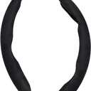 2 Pcs Car Steering Wheel Cover for Tesla Model S 2016 2017 2018 2019 2020 2021 2022-pr, Breathable All-Season Comfort Steering Wheel Cover Segmentation Wheel Cover Car Accessories (normal)