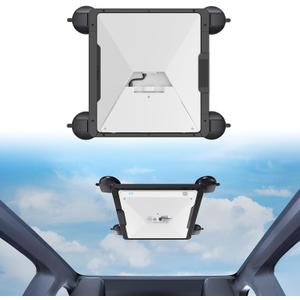 Starlink Mini Suction Cup Mount, Starlink Mini Mount with Quick-Release Design and Strong Grip, Secure Satellite Dish Mounting Kit Accessories for Cars, RV, Boats, Sunroof, Windows, Glass